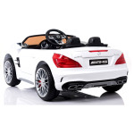 Elektrické autíčko Mercedes SL65 nelakované LCD - biele